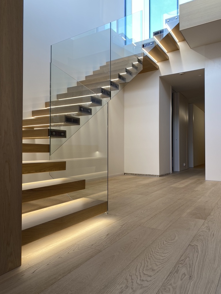 Escaleras en tarima Origin en la Costa Blanca