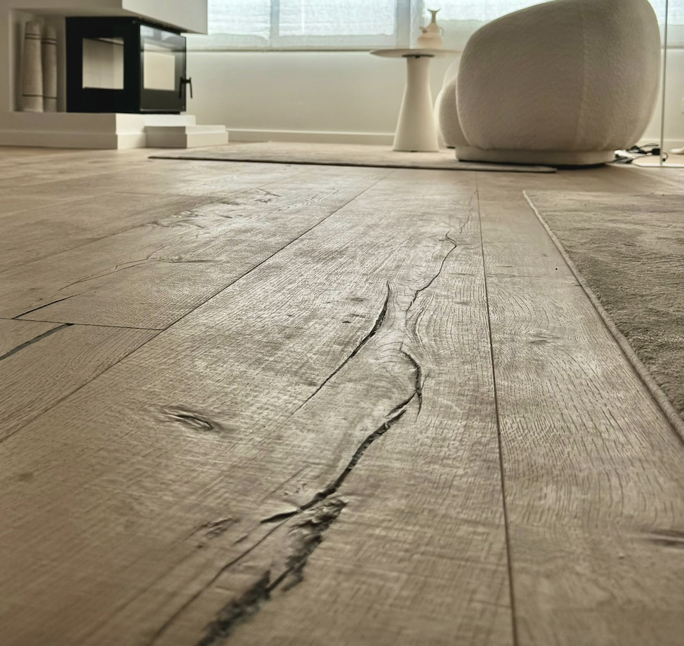 Stratum reclaimed oak flooring